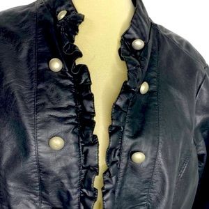 NWT Bolero style black crop length jacket by ND